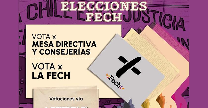 Elecciones FECh: actual directiva y otras tres listas competirán por liderar la Federación de Estudiantes