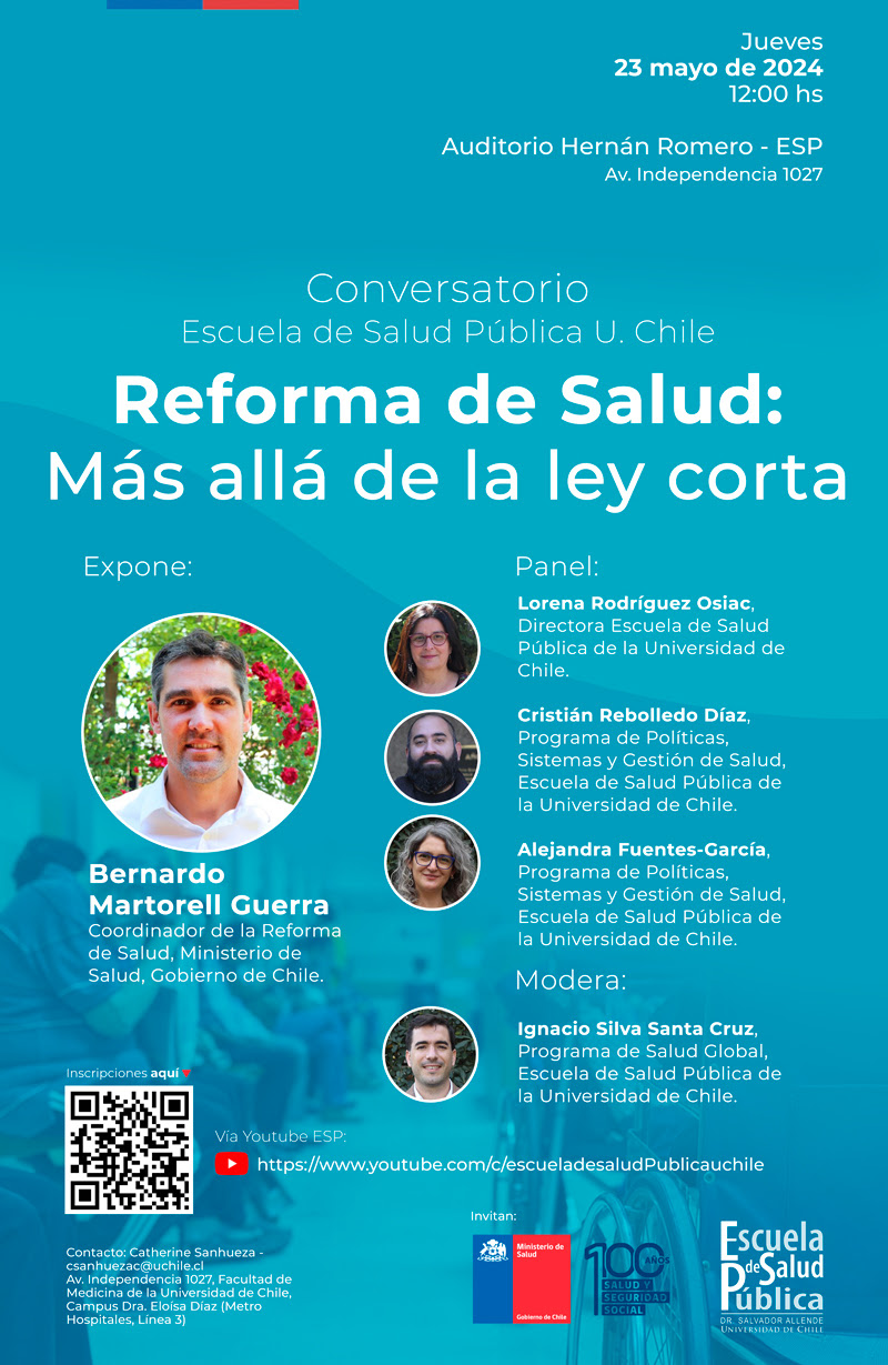  Conversatorio Reforma de Salud Chile - ESPUCH: Más allá de la ley corta
