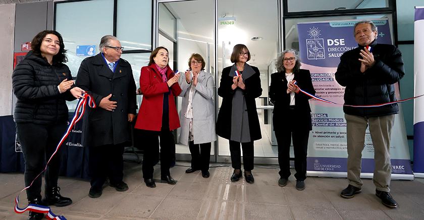 Universidad de Chile inaugura Centro de Salud Estudiantil en el campus Juan Gómez Millas