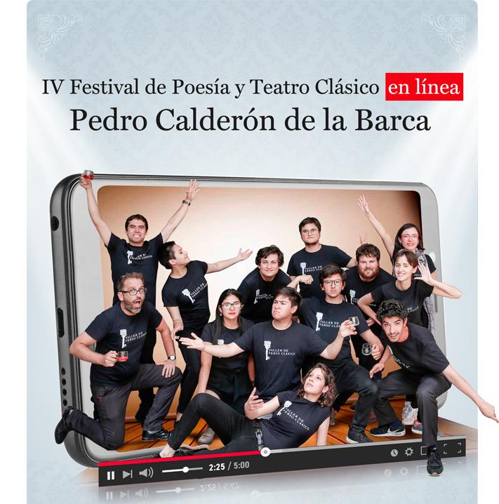IV Festival de Poesía y Teatro Clásico "Pedro Calderón de la Barca" tendrá versión en línea
