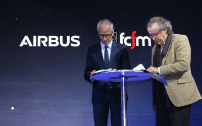 Airbus y la Facultad de Ciencias Físicas y Matemáticas firman memorándum de entendimiento.