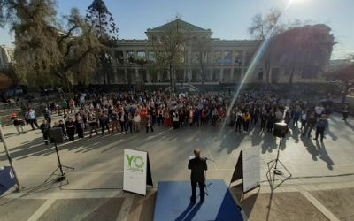 Facultad de Ciencias Físicas y Matemáticas de la U. de Chile anunció sus compromisos frente al cambio climático.