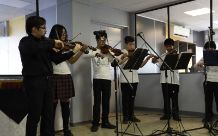 Presentación de la Orquesta de niños de Ñuñoa