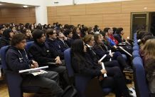 Participaron estudiantes de la Scuola Italiana Vittorio Montiglio, el Colegio Manquecura Valle lo Campino y los Sagrados Corazones de Manquehue.