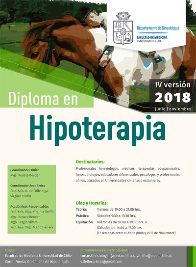 Afiche Diploma en Hipoterapia