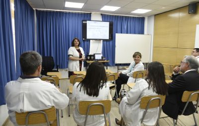 La Dra. Rostión realizó una cuenta pública de las actividades desarrolladas por el departamento en el período 2018-2019.