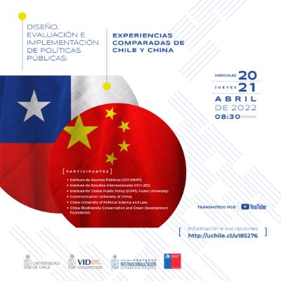Seminario "Diseño, Evaluación e Implementación de Políticas Públicas: Experiencias Comparadas de Chile y China"
