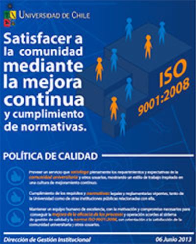 Política de calidad de la Universidad de Chile
