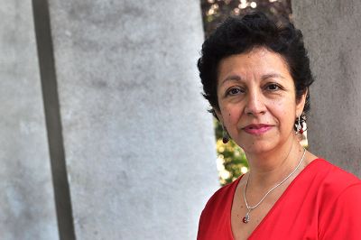 Profesora Ana María Rojas, Directora de la Escuela de Kinesiología.