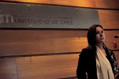 Pía Lombardo, Directora de Relaciones Internacionales de la U. de Chile.