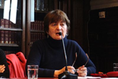 María Eugenia Góngora, decana de la Facultad de Filosofía y Humanidades