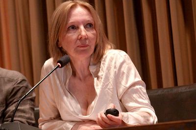 Irma Palma de FACSO expuso en el panel "Resistencias en el proceso sociopolítico del estatuto del aborto en Chile".