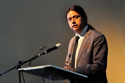 El Director del Consejo Regional de la Cultura y las Artes de Magallanes, Gonzalo Bascuñán.