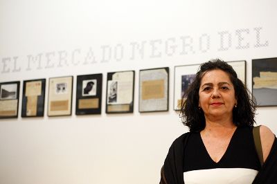 "El Mercado Negro del Jabón" es la instalación de la directora del Museo de Arte Popular Americano, Nury González.