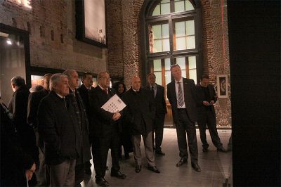 En la ocasión, los rectores, a los que se sumaron los integrantes del G9, visitaron la muestra "Momento Constituyente. Del pueblo a la ciudadanía".