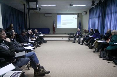 La delegación del COAI invitó a la comunidad de la Facultad de Ciencias Agronómicas a sumarse al trabajo del proceso de acreditación.