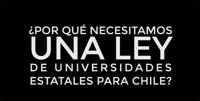 "¿Por qué necesitamos una Ley de Universidades Estatales para Chile?", es la pregunta que propone el Cuech en este material.