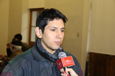 El jefe de la Unidad de Redes Transdisciplinarias, Pablo Riveros. 