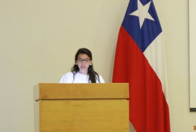 La estudiante Ximena Donoso valoró la importancia del nuevo espacio y subrayó los desafíos que también implica.