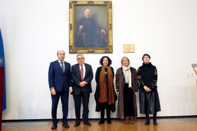 La U. de Chile realizó un acto en conmemoración del centenario de la muerte del abogado, político y ex rector de la U. de Chile, Valentín Letelier.