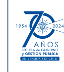 1954 - 2024, 70 años Escuela de Gobierno y Gestión Pública - Universidad de Chile