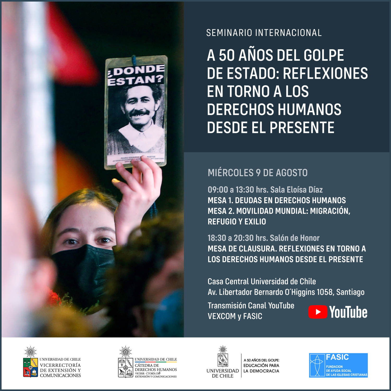 Seminario Internacional A 50 años del golpe de Estado Reflexiones en