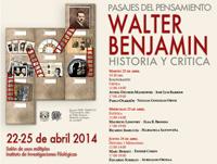 Congreso Internacional "Pasajes del Pensamiento Walter Benjamin" de la Universidad Nacional Autónoma de México (UNAM)