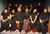 Compañía mexicana de Teatro Playback "Chuhcan" liderada por Rafael Pérez Silva.