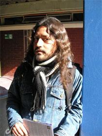 Jaime Barrueto, estudiante de Escultura y Consejero FECh electo