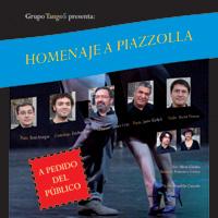 El grupo Tango 5 presentará nuevamente su Homenaje a Piazzolla en la sala Zegers el miércoles 30 de julio a las 20:00 hrs.