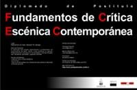 El proceso de admisión del Diplomado Fundamentos de Crítica Escénica Contemporánea se extenderá hasta el mes de marzo.