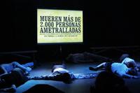 Obra "La Matanza" se instala en sala Serguio Aguirre