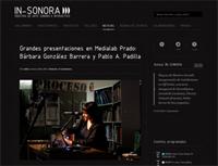 La artista además fue invitada a Escucha Ampliada de IN-SONORA, instancia que se desarrolló el 21 de marzo en el Medialab Prado, y en la que hizo una presentación teórico-práctica de su propuesta.