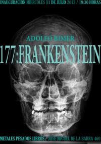 Con entrada liberada, "177: Frankenstein" se inaugurará este miércoles 11 de julio, a las 19:30 horas, en la librería Metales Pesados, ubicada en José Miguel de la Barra 460, Santiago.