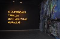 En esta propuesta, Lía Caamaño y Camila Figueroa buscan validar "la cultura urbana desde lo clandestino como temática ante la cual reflexionar y hacer arte", 