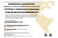II Encuentro ALPE 2013: ¿Estética y transdisciplinariedad: El Rol del Arte en Latinoamérica Hoy¿, se realizará durante la segunda semana de agosto en la sede Las Encinas de la Facultad de Artes
