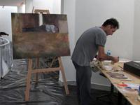 El estudiante de Artes Plásticas, Andrés Bortnik, obtuvo el primer premio de pintura en la categoría óleo - acrílico del VIII Concurso Internacional Universitario de Pintura y Dibujo, UTE 2013.