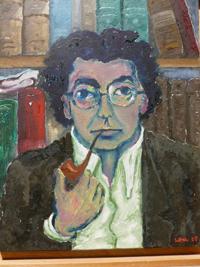  Retrato del Dr. Sergio Rojas, por el pintor Andrés Gana.