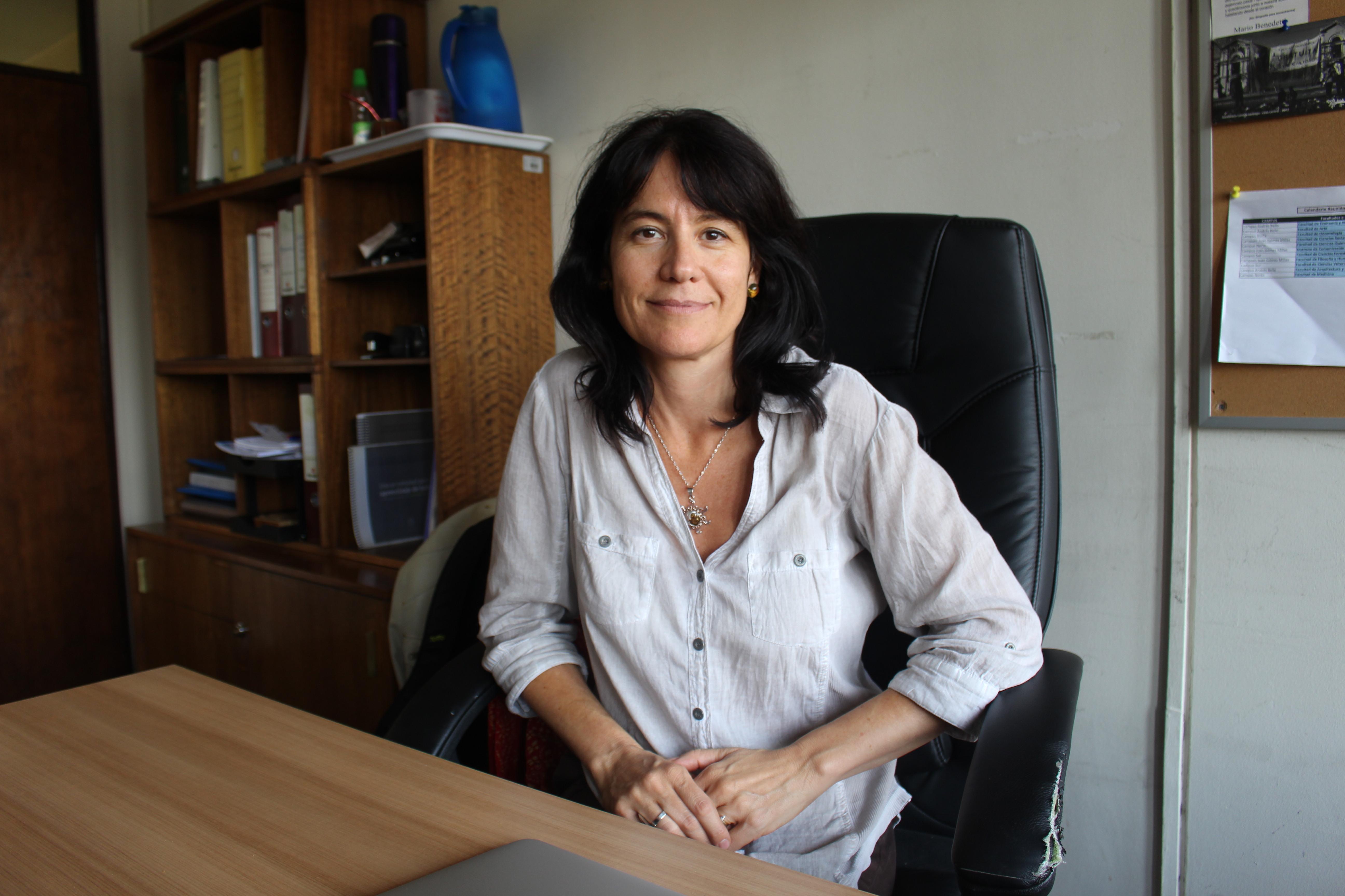 Viviana Sobrero, jefa de la unidad de Gestión de la Formación de la Universidad.