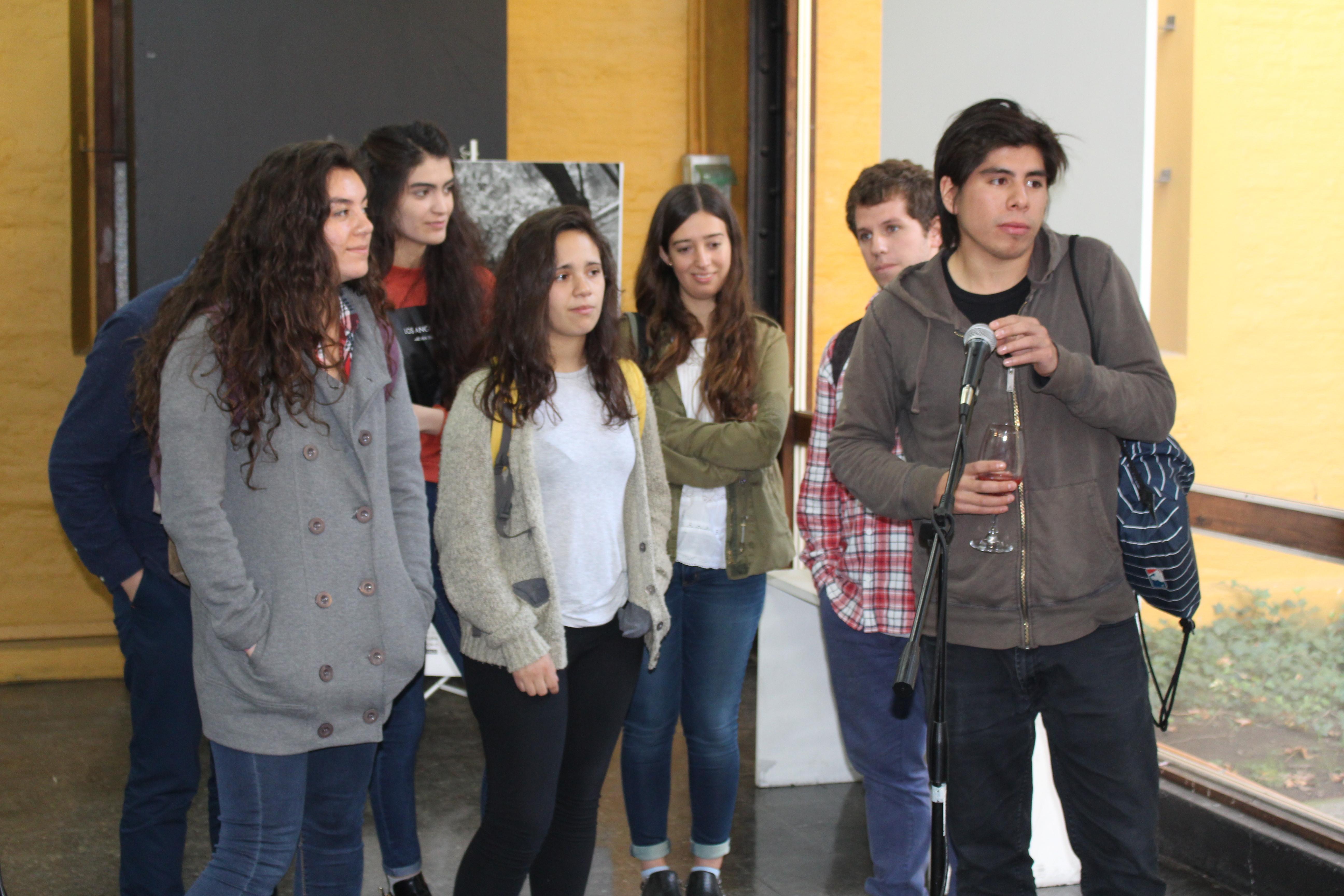 Estudiantes chilenos que realizaron su intercambio en Italia.
