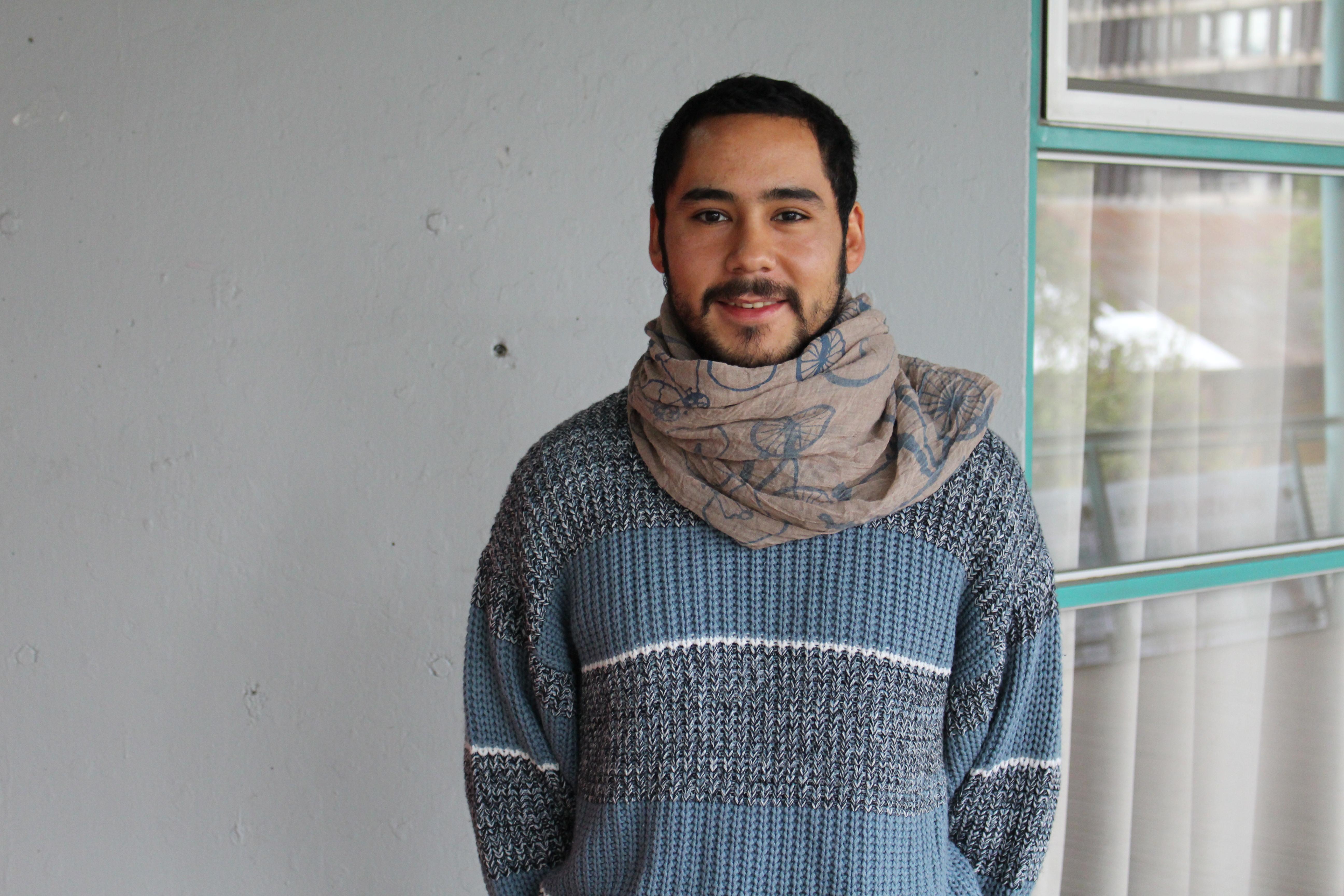 Gustavo Vergara, estudiante de Arquitectura FAU y representante del proyecto.