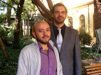 Yerko Quitral, Doctor (c) en Ingeniería Genética Vegetal de la Universidad de Talca, y Richard Solis Coordinador de Área de Conservación y Patrimonio