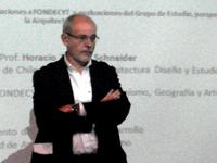 Arquitecto, Dr. Horacio Torrent Schneider en FAU Apoya