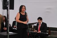  La intervención musical de la ceremonia estuvo a cargo de los músicos Vanessa Rojas y Rodrigo Poblete. 