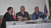 La prensa chilota destacó la firma de este convenio.  Diario La Restrella de Chiloé.
