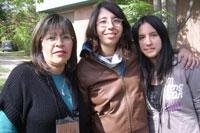 Gilda Carreño, madre de la estudiante Francisca Medina, de primer año, viajó desde Rancagua para asistir al evento.