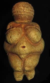 Venus de Willendorf, encontrada cerca de Viena en 1908 y difundida recién en 1998