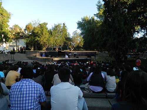 Cerca de 600 personas llegaron hasta Antumapu, para ser parte del primer concierto del maestro Roberto Bravo.