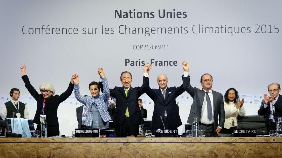 El Acuerdo de París sobre Cambio Climático fue adoptado por 195 países en diciembre de 2015.