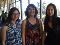 De izquierda a derecha: Valentina Escanilla, Paz Acuña, Ignacia Núñez 